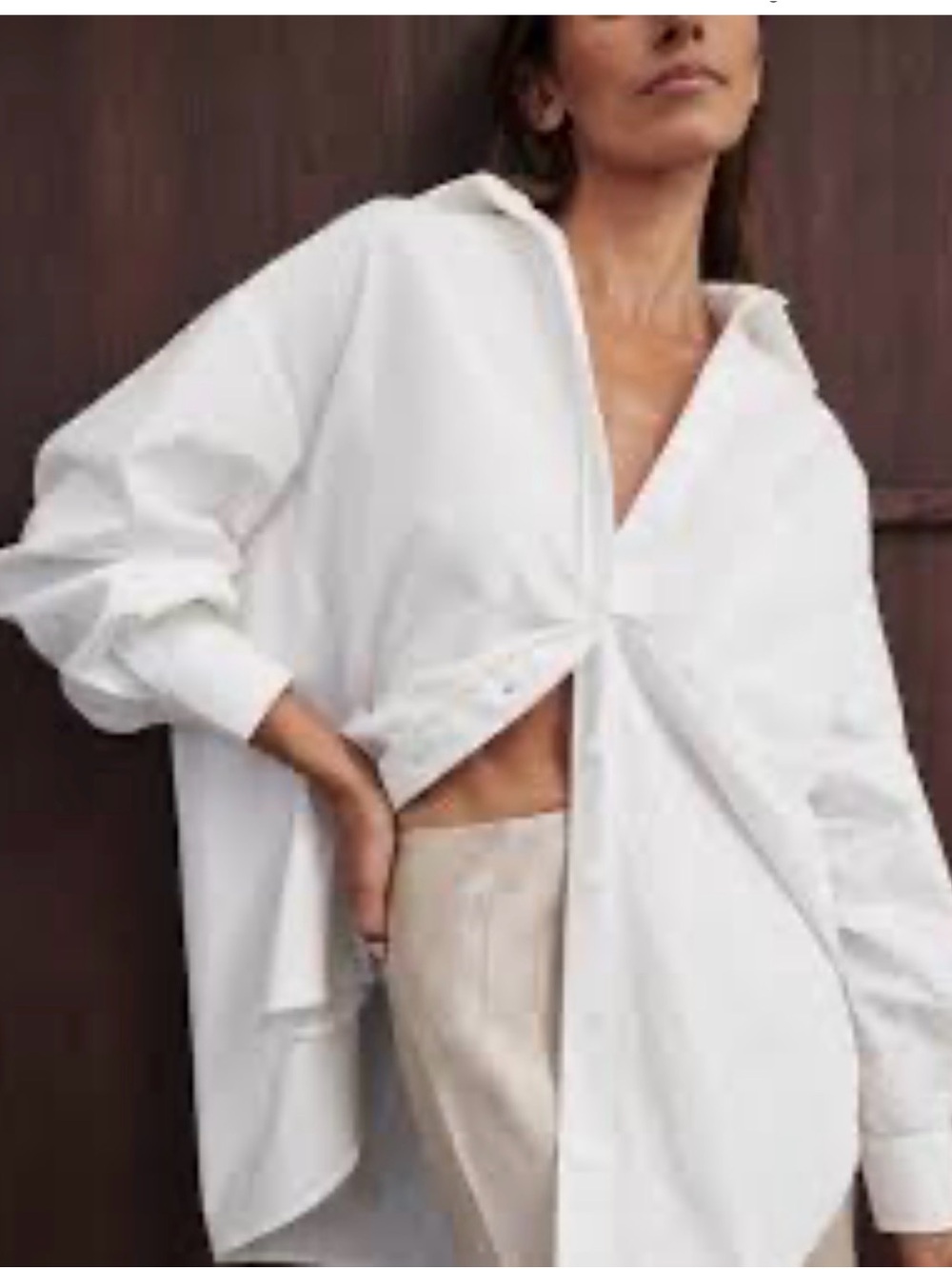 DISSH White Oversized Shirt 12